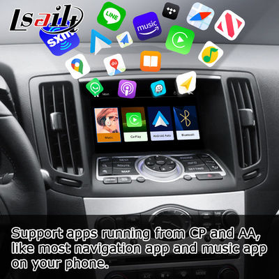Беспроводный carplay Android авто для Infiniti G37 G25 Q40 Q60 370GT Skyline 08IT