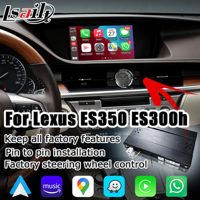 Lexus ES ES350 ES250 ES300h беспроводной carplay android auto модуль коробки зеркалирования экрана Lsailt