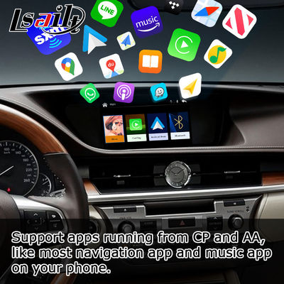 Lexus ES ES350 ES250 ES300h беспроводной carplay android auto модуль коробки зеркалирования экрана Lsailt