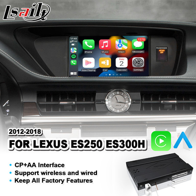 Беспроводный интерфейс Android Auto Carplay для Lexus ES 250 300H 350 200 Управление мышью 2012-2018 ES250 ES350