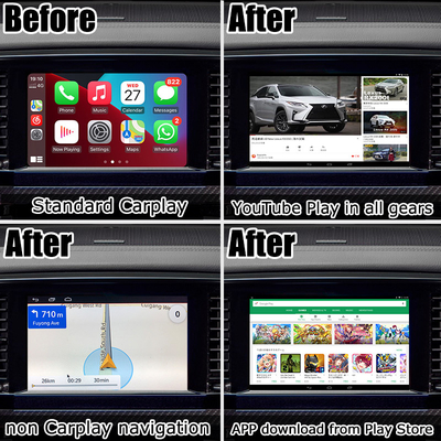 OEM Carplay основал коробку AI интерфейса андроида для патруля Y62 2020 Nissan