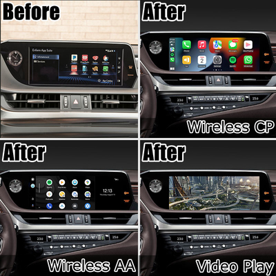 Беспроводной carplay автомобиль андроида для версии Lexus ES300h ES350 ES250 более дешевой