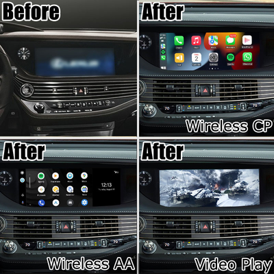 Экран беспроводного carplay андроида Lexus LS500 LS500h LS350 автоматический отражая интерфейс