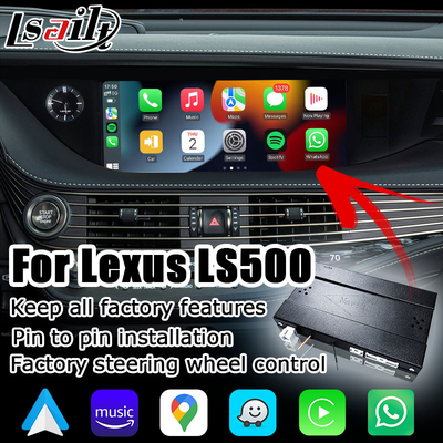 Экран беспроводного carplay андроида Lexus LS500 LS500h LS350 автоматический отражая интерфейс