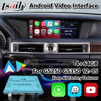 Lsailt Android Car Video Interface для Lexus GS250 GS350 GS450h GS300h GS L10 2012-2015 года
