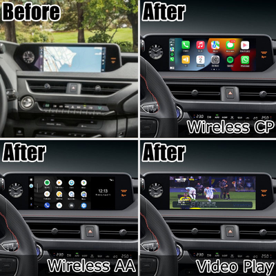 Экран беспроводного carplay андроида Lexus UX200 UX350h автоматический отражая multi средства массовой информации