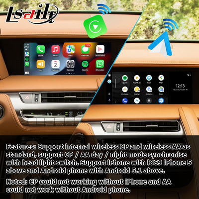 Lexus LC LC500 LC500h беспроводной андроидный авто carplay медиа интерфейс