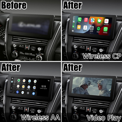 Беспроводной автомобиль андроида carplay для проекции экрана Lexus LM300h LM350 LM