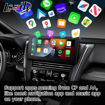 Беспроводной автомобиль андроида carplay для проекции экрана Lexus LM300h LM350 LM