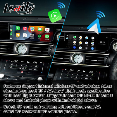Радиотелеграф carplay для автомобиля андроида Lexus RC RC350 RCF RC200t RC300h RC300