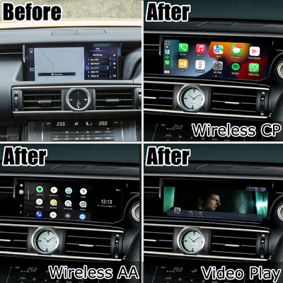 Радиотелеграф carplay для автомобиля андроида Lexus RC RC350 RCF RC200t RC300h RC300