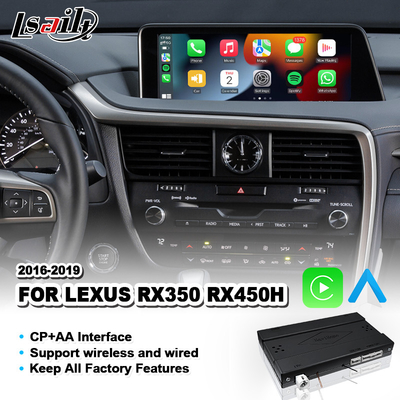 Lexus Carplay Android Auto Interface для управления мышью RX450H RX350 RX 350 2016-2019