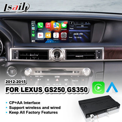 Интерфейс Carplay беспроводного андроида автоматический для Lexus GS250 GS350 GS 350 2012-2015