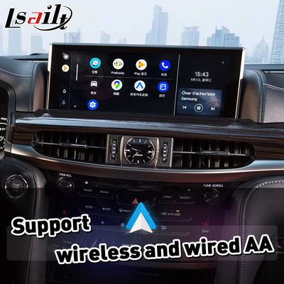 Беспроводный интерфейс Android Auto Carplay для Lexus LX570 LX 570 LX450D 2016-2021