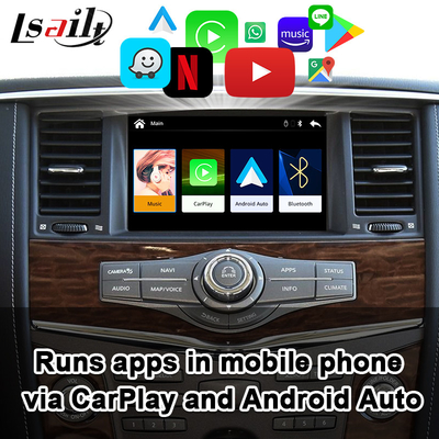 Интерфейс для Armada Nissan, поиски Lsailt CarPlay, следопыт с автомобилем андроида, экраном подъема первоначальным