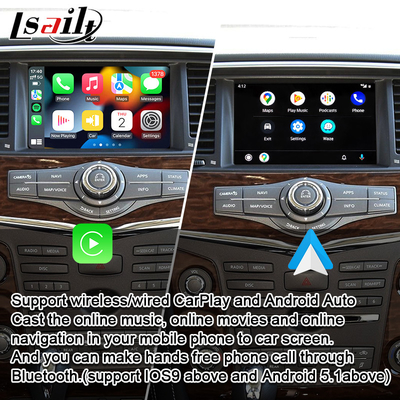 Интерфейс для Armada Nissan, поиски Lsailt CarPlay, следопыт с автомобилем андроида, экраном подъема первоначальным