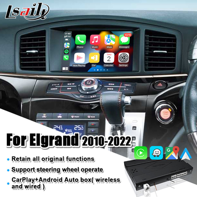 Интерфейс Nissan CarPlay с автомобилем андроида, YouTube, Spotify для Elgrand, патруля, Armada, следопыта