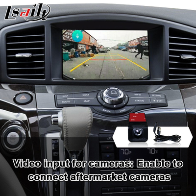 Беспроводной интерфейс CarPlay для Nissan Quest, патруля, Armada, Infiniti QX с YouTube, автомобилем андроида