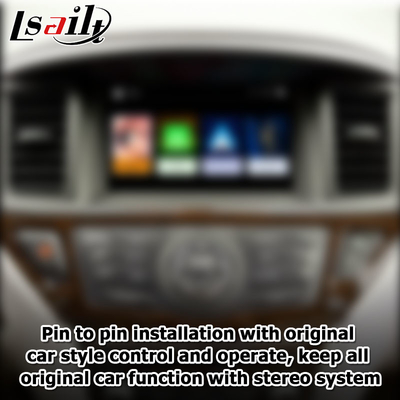 Коробка навигации беспроводного андроида Carplay автоматическая для Nissan Pathfinder R52 2017-2021