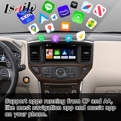 Коробка навигации беспроводного андроида Carplay автоматическая для Nissan Pathfinder R52 2017-2021