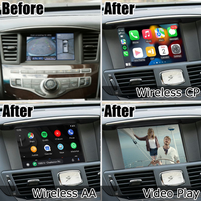 Подъем беспроводного carplay андроида стиля OEM Infiniti QX60 автоматический