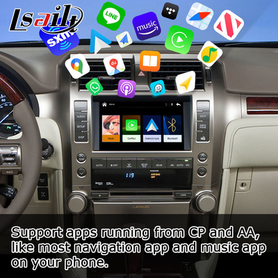 Подъем carplay андроида Яблока автоматический для стиля OEM Lexus GX460 интегрировать подъем