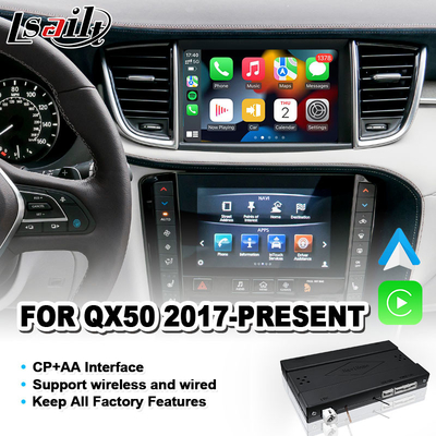 Беспроводный автоинтерфейс Android Carplay для 2017-2022 Infiniti QX50