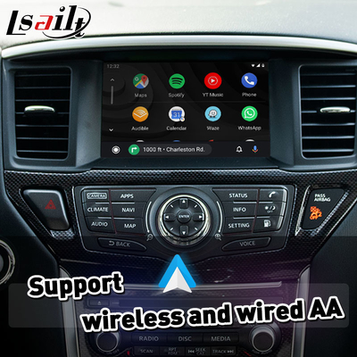 Автомобильный интеграционный беспроводный интерфейс Android Auto Carplay для 2017-2019 Nissan Pathfinder R52