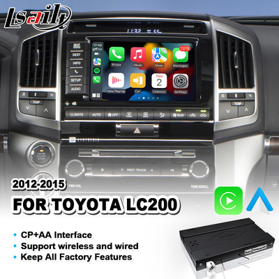Интерфейс Тойота беспроводной Carplay для крейсера LC200 200 V8 2012-2015 земли Lsailt