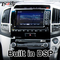 Интерфейс Carplay андроида видео- для крейсера 2013-2015 земли Тойота LC200 с навигацией Youtube GPS