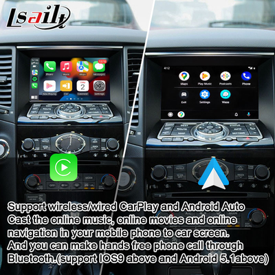 Подъем экрана беспроводного интерфейса андроида Яблока CarPlay автоматического первоначальный для Infiniti FX q QX