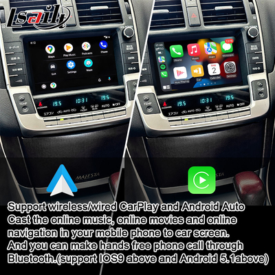 Андроида интерфейса Тойота интерфейс беспроводного CarPlay автоматический для кроны, крейсера LC200 земли