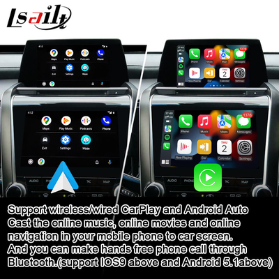 Интерфейс с беспроводным CarPlay, автомобиль OEM-интегрированных мультимедиа андроида видео- андроида, YouTube
