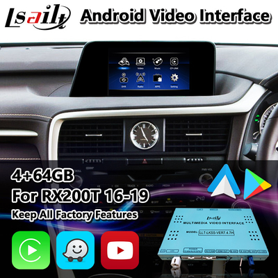 Lsailt Android мультимедийный интерфейс для Lexus RX200T RX350 RX300 RX Управление мышью 2016-2019