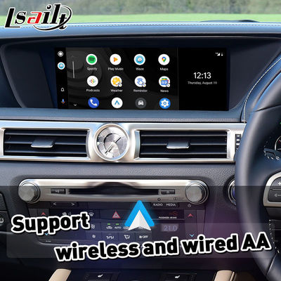 Lsailt Wireless Android Auto Carplay Interface для Lexus GS300h GS200t GS350 GS450h GSF GS L10 2016-2020