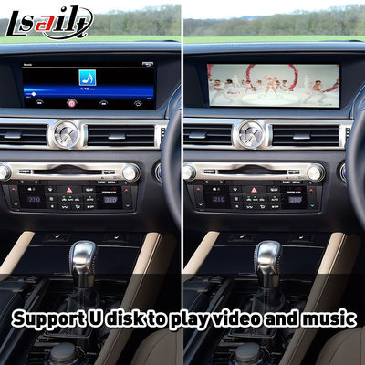 Lsailt Wireless Android Auto Carplay Interface для Lexus GS300h GS200t GS350 GS450h GSF GS L10 2016-2020