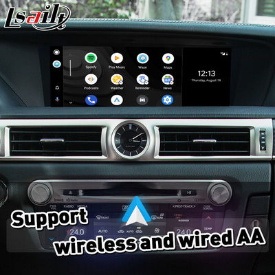 Lsailt Android Авто Carplay Интерфейс для Lexus GS350 GS200t GS300h GS450h AWD F Sport 2016-2020