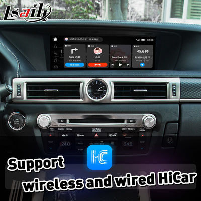 Lsailt Android Авто Carplay Интерфейс для Lexus GS350 GS200t GS300h GS450h AWD F Sport 2016-2020