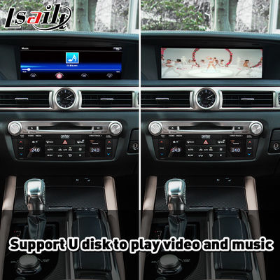 Lsailt Android Авто Carplay Интерфейс для Lexus GS350 GS200t GS300h GS450h AWD F Sport 2016-2020