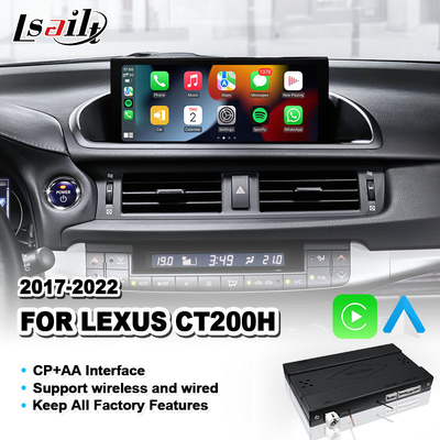 Беспроводный Carplay & Android Auto Interface для Lexus CT 200h FSport CT 2017-2022