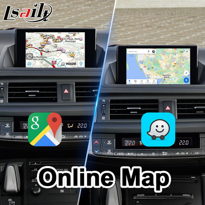Lsailt Android видеоинтерфейс для Lexus CT200h CT F Sport Управление мышью 2014-2017