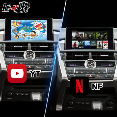 Lsailt Android мультимедийный видеоинтерфейс для Lexus NX300h NX200t NX F-Sport Touchpad Control 2014-2017