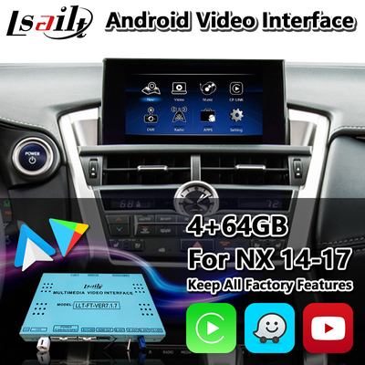 Lsailt Android мультимедийный видеоинтерфейс для Lexus NX300h NX200t NX F-Sport Touchpad Control 2014-2017