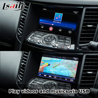 Интерфейс Lsailt CarPlay для Infiniti QX70 FX50 FX35 FX37 2011-2018 Android Авто декодер, установка с помощью кнопки