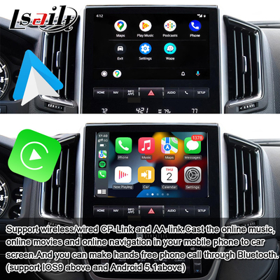 CarPlay Android Мультимедийный видеоинтерфейс с YouTube, NetFlix, YouTube,Google Map для Land Cruiser LC200