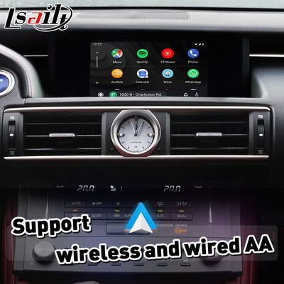 Lsailt беспроводный интерфейс Carplay для Lexus RCF RC300 RC200t RC300h RC350 RC Knob Control 2014-2018 IS RX NX