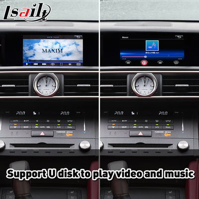 Lsailt беспроводный интерфейс Carplay для Lexus RCF RC300 RC200t RC300h RC350 RC Knob Control 2014-2018 IS RX NX