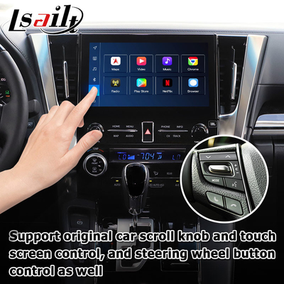 Toyota Alphard Vellfire AH30 серии Android Carplay интерфейсная коробка Qualcomm 6125 8+128GB