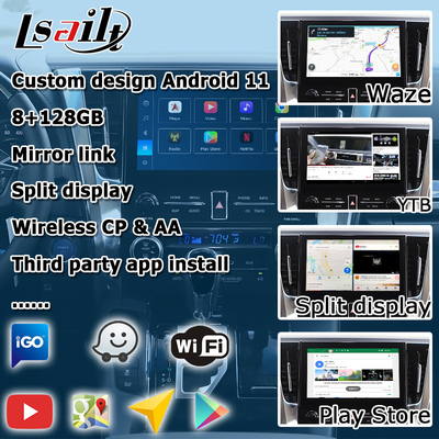 Toyota Alphard Vellfire AH30 серии Android Carplay интерфейсная коробка Qualcomm 6125 8+128GB