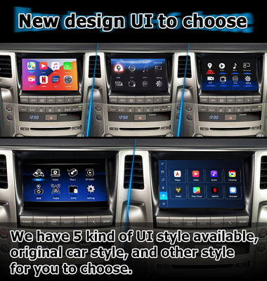 Lexus LX570 2013-2015 Android видео интерфейс на базе Qualcomm 8+128GB Android 11